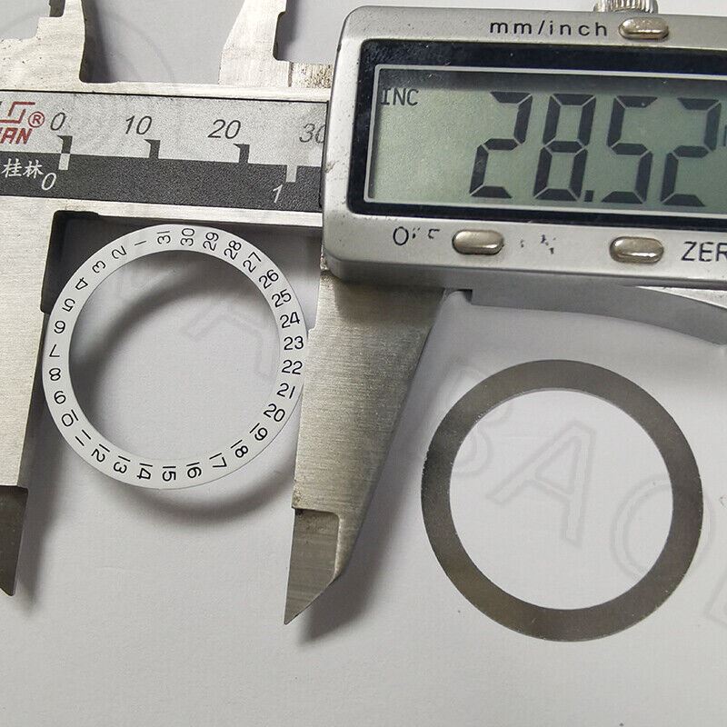 Roue de disque de date de 28,5 mm Roue de date générique pour mouvement de montre Date à 3