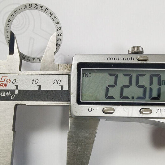 Roue de disque de date de 28,5 mm Roue de date générique pour mouvement de montre Date à 3