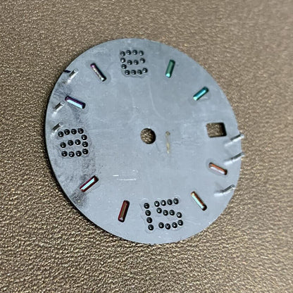 28.50mm Color Stone Watch Dial NO Lume Suitable for NH35/NH36 Movement