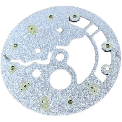 Cadran de montre lumineux vert creux C3 de 28,50 mm, compatible avec les mouvements NH35/NH36