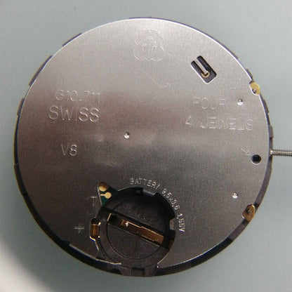 ETA G10.711 Watch Quartz Movement Swiss Made Movement 3 Hands Date 4