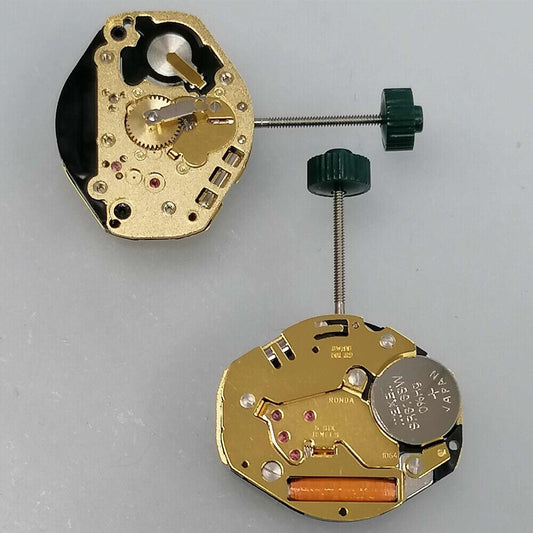 Mouvement de montre à quartz Ronda 1064, fabrication suisse, hauteur normale