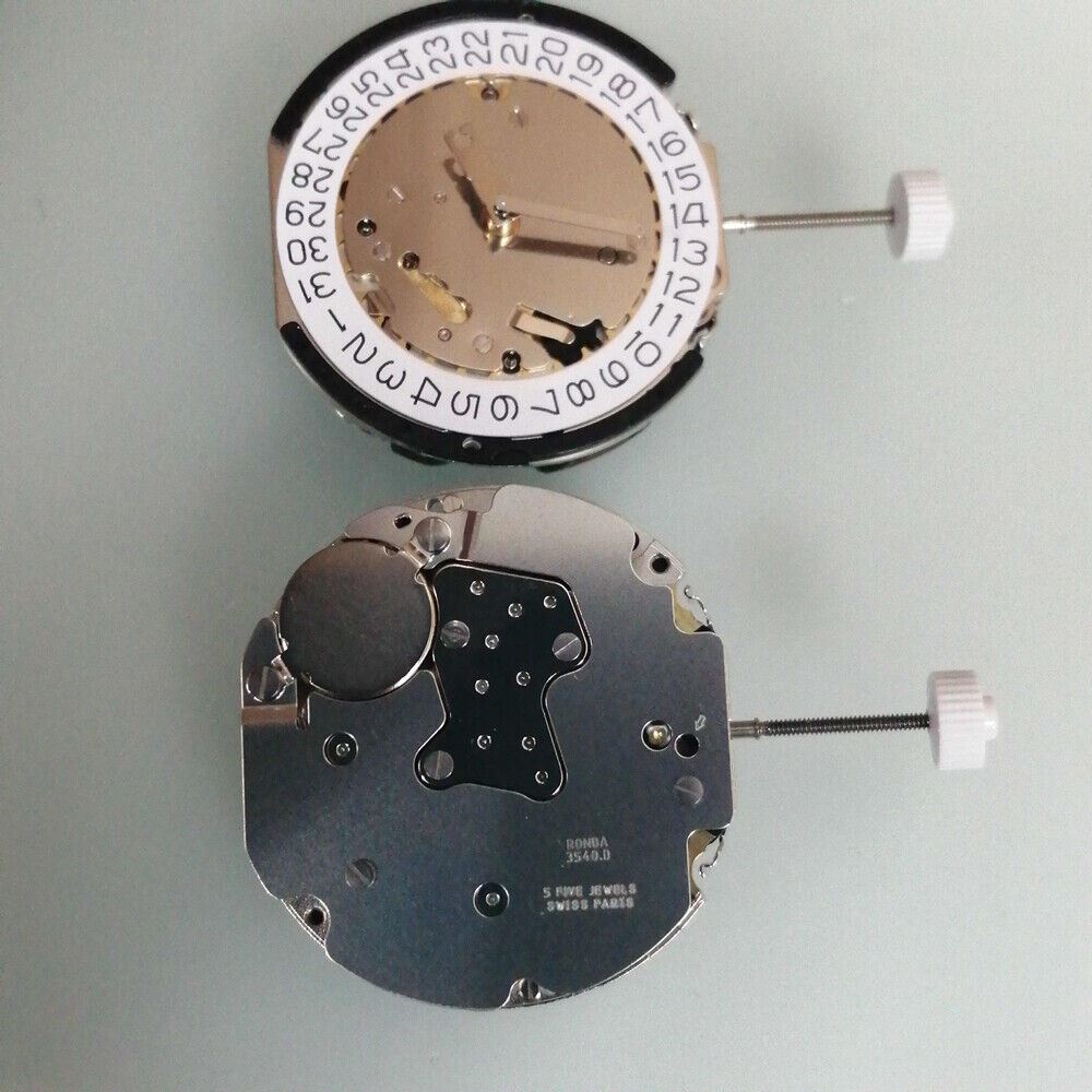 Mouvement de montre à quartz Ronda 3540D 3540.D, pièce suisse