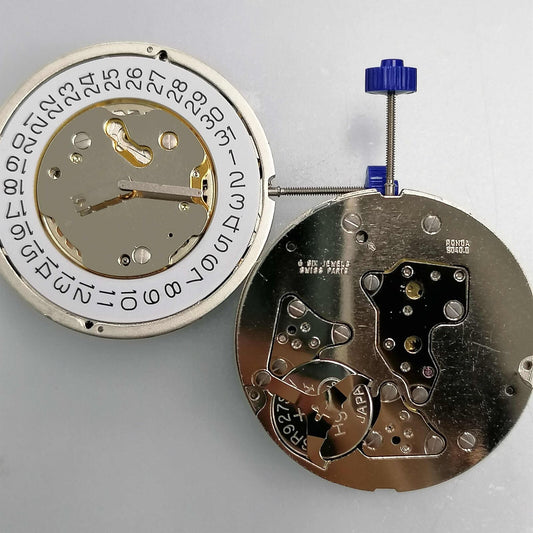 Mouvement de montre à quartz Ronda 5040D 5040.D, pièces suisses