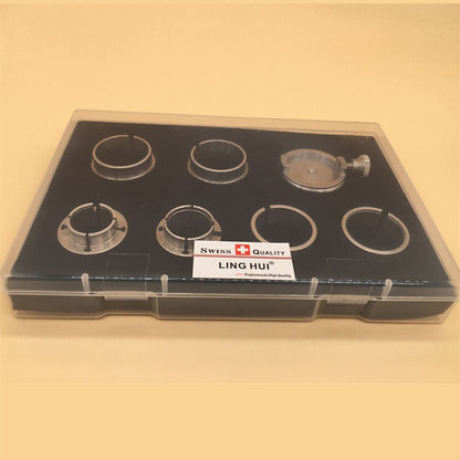 316 Steel movement holder for ETA2671 watch parts, durable and precise accessory.