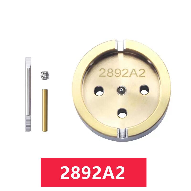 Stainless steel non-slip movement holder for ETA 2892-A2, precision tool by Generic brand.