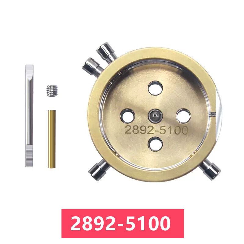 China Made stainless steel non-slip movement holder for ETA 2892-5100, durable watch repair tool accessory.