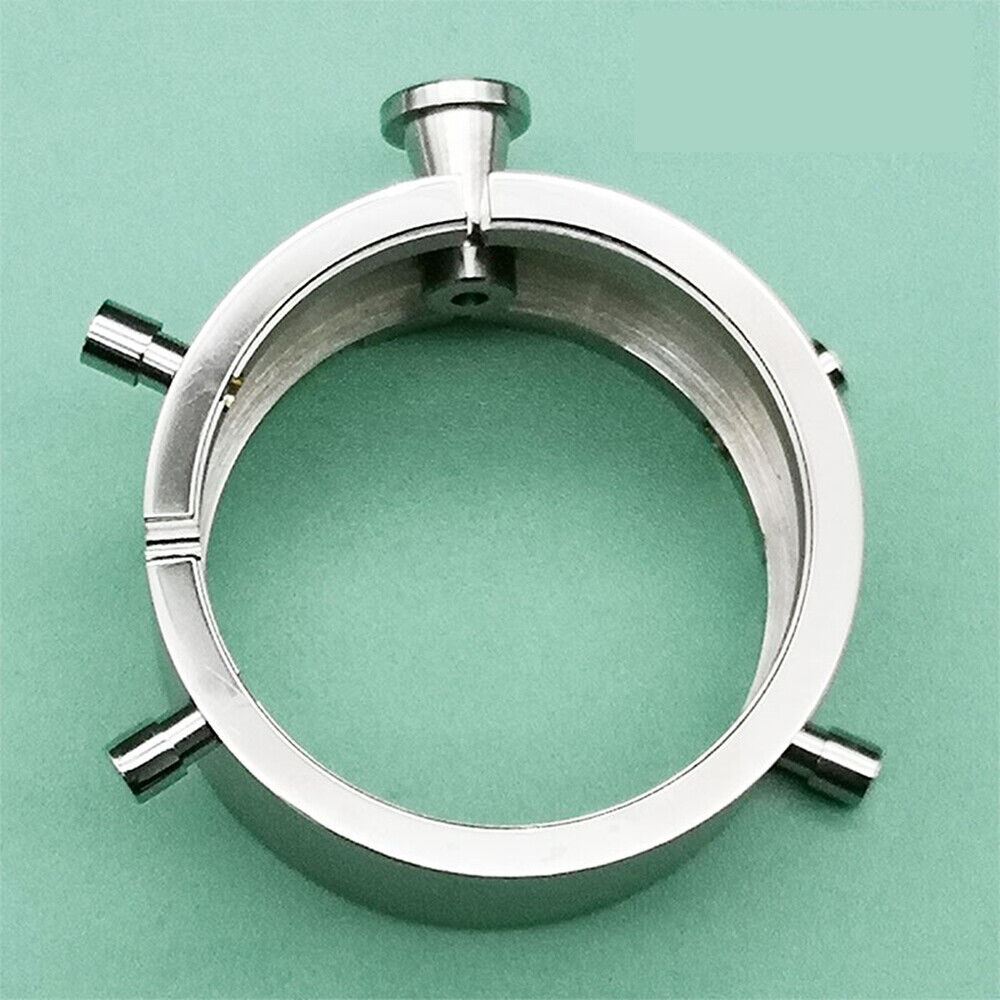 Chromium-plated watch movement holder for ETA 7750 by Generic, durable repair tool for precise maintenance.