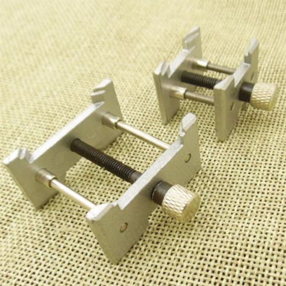 Versatile 4-in-1 extensible movement holder clamp for watch repairs, durable Plastic Alloy design
