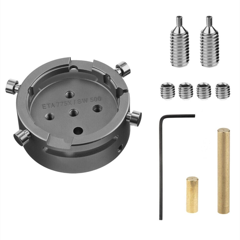 Durable Chinese stainless steel watch movement holder for 7750, 7751, 7753, 7752 SW500.