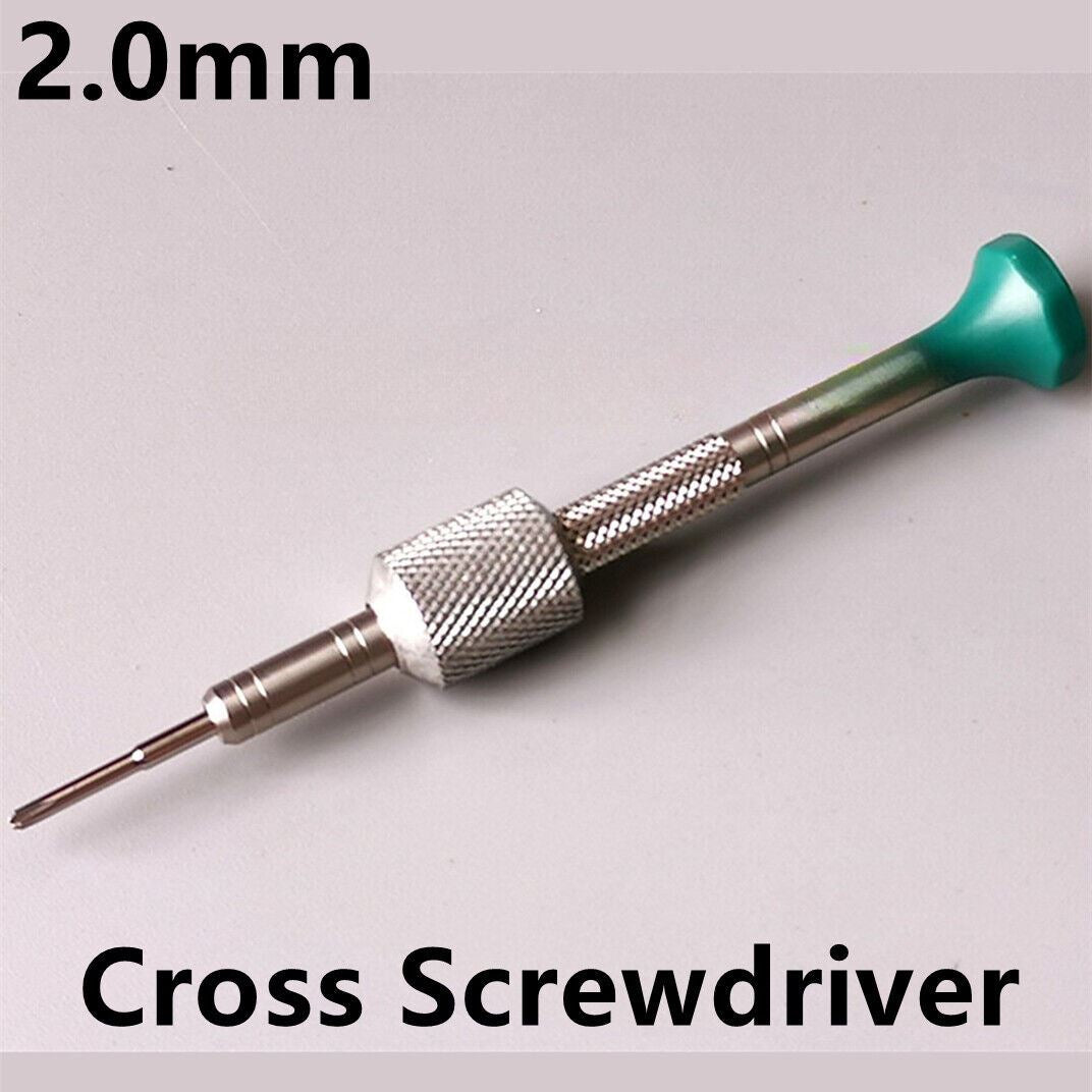 2.0mm China-made drum barrel watch screwdriver for precise repair tasks.