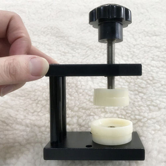 Watch back cover press machine for precise watch repair, durable bottom presser tool for accessories.