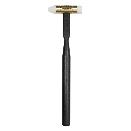 Bergeon 30516 hammer with plastic handle and interchangeable tips for precise watch accessory repairs