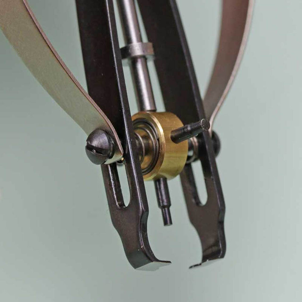 Bergeon 30671-7 watch hand remover tool for precise removal on curved dials, durable watch accessory