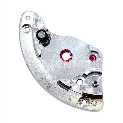 Swiss Made Genuine 3135-105 Barrel Bridge by Generic, compatible with 3130, 3135, and 3186 movements for watch repair.