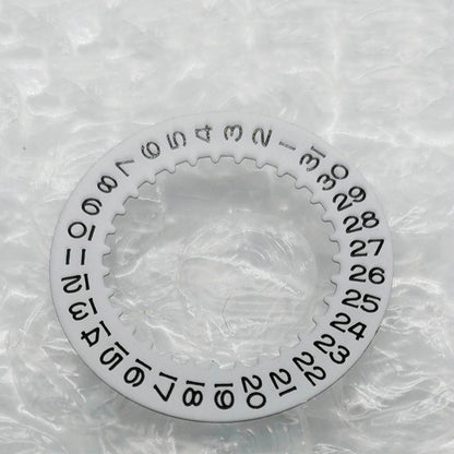 White date disk wheel for RLX 3135 movement, compatible with China-made watch accessories, precise fit.