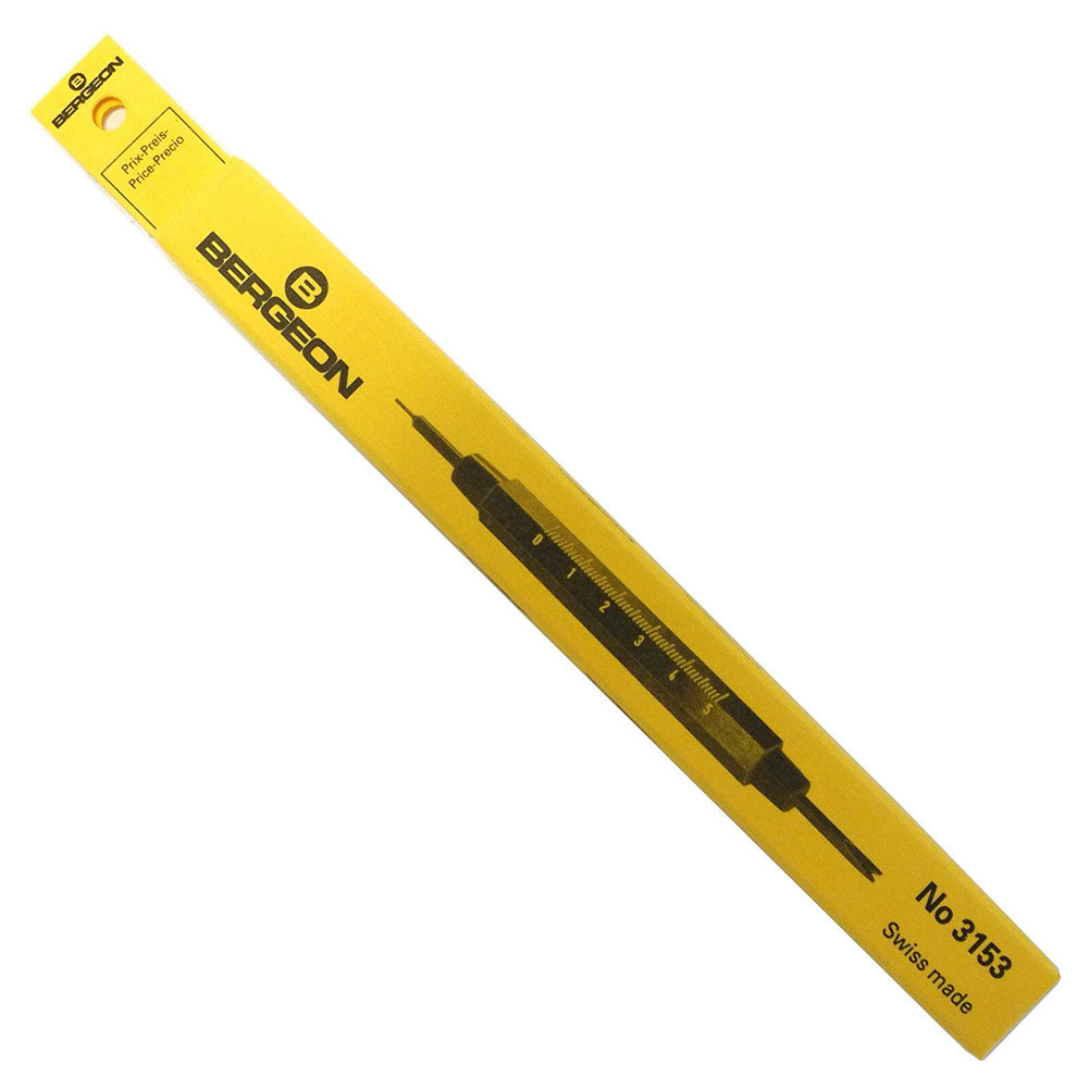 Bergeon 3153 spring bar removal tool for watch bands, precise and durable watch accessory.