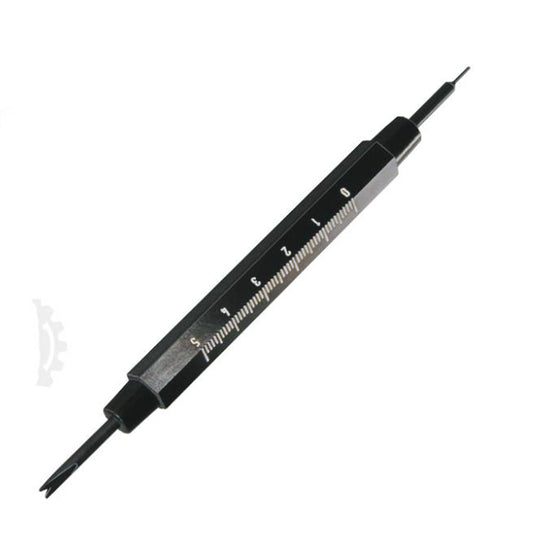 Bergeon 3153 spring bar tool for precise watch strap removal and adjustment.
