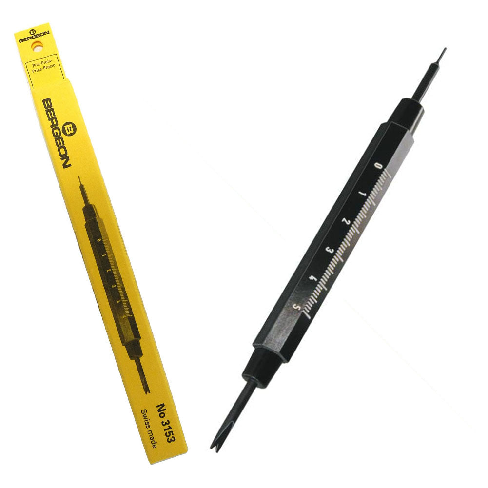 Bergeon 3153 spring bar removal tool, precise and durable accessory for watch band adjustments.