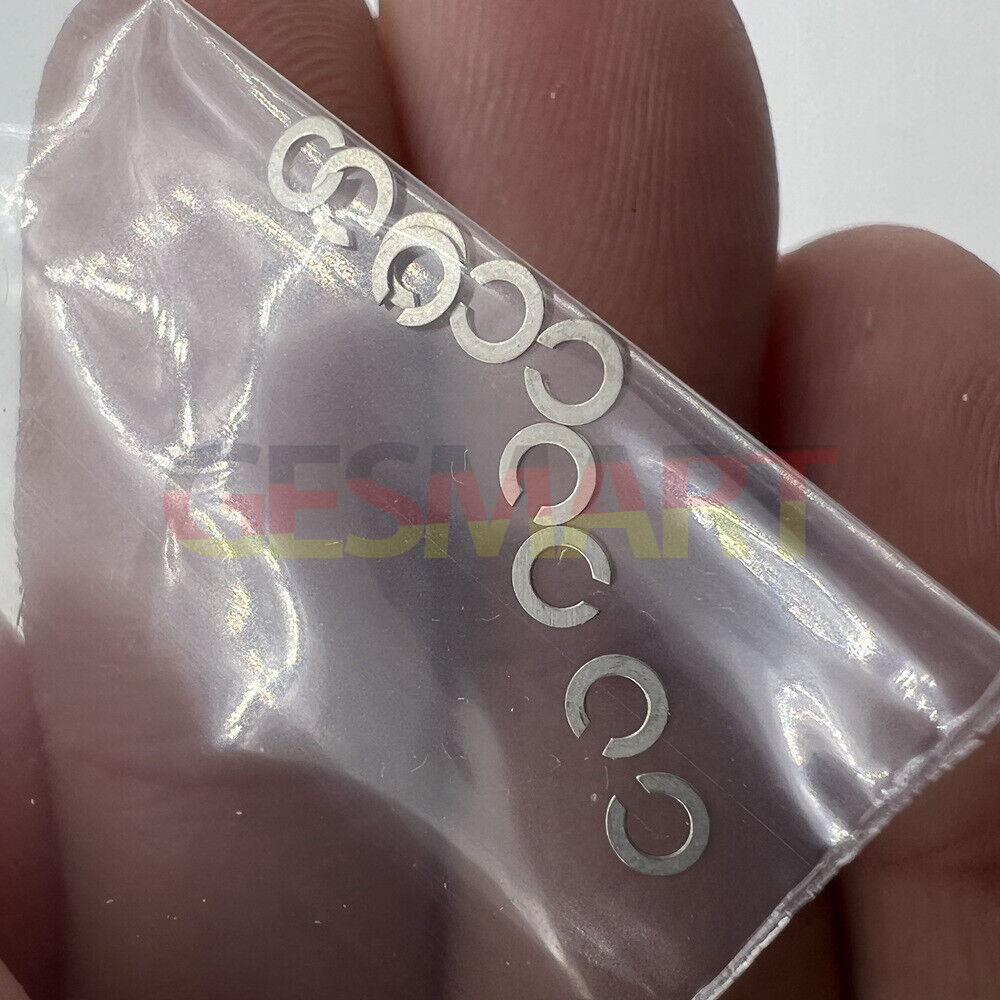 Oscillating weight bolt for NH35 NH36 watch movement, durable spare part for watch repairs.