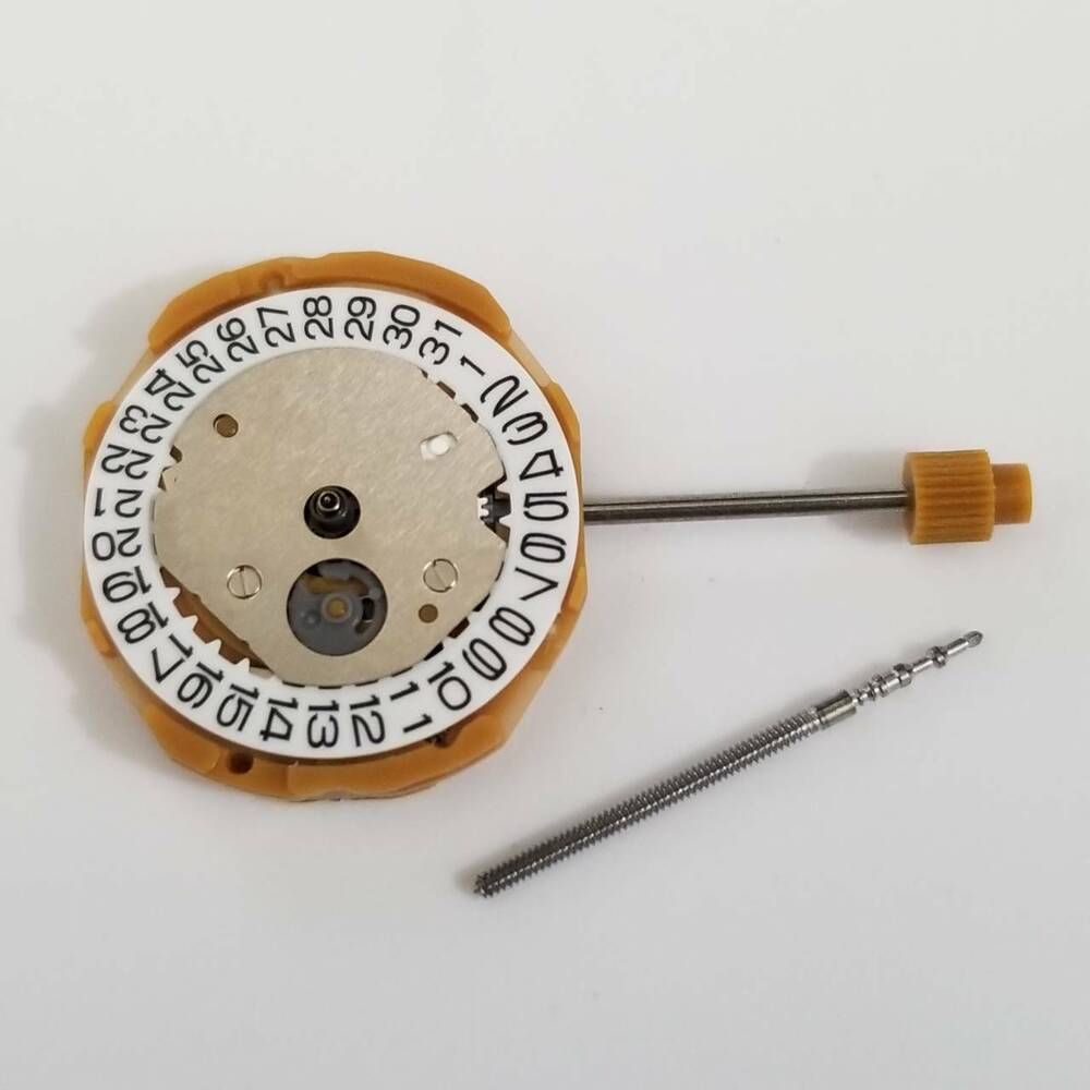 Miyota GL10 quartz watch movement for repairs, compatible with GL12 models, precision replacement part.