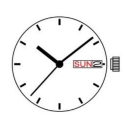 S. Epson VX43 quartz watch movement repair part, compatible with Y113 Y148 7123 7N43 models, precision fit.