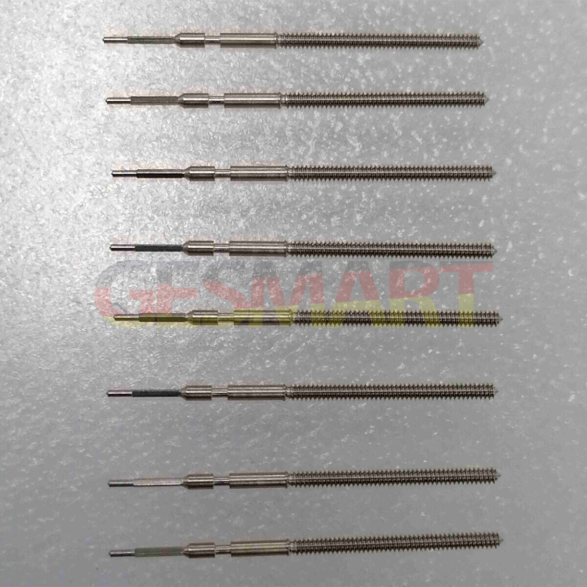 1. Swiss Made Ronda 1015 watch winding stem for precise time adjustments.  