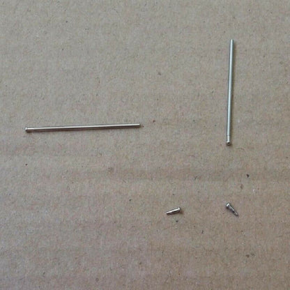 1.0mm Thick 8mm-26mm Tube Friction Pin Spring Bar for Watch Band Clasp Buckle