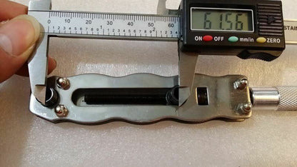 Watchamaker adjustable back case remover wrench with 8 tips for precise watch repair and battery changes.