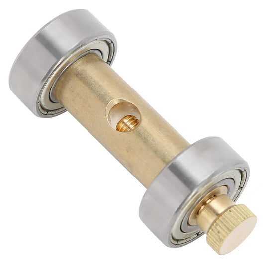 Copper screwdriver sharpener tool for watchmakers and jewelers, ideal for precise watch repairs.