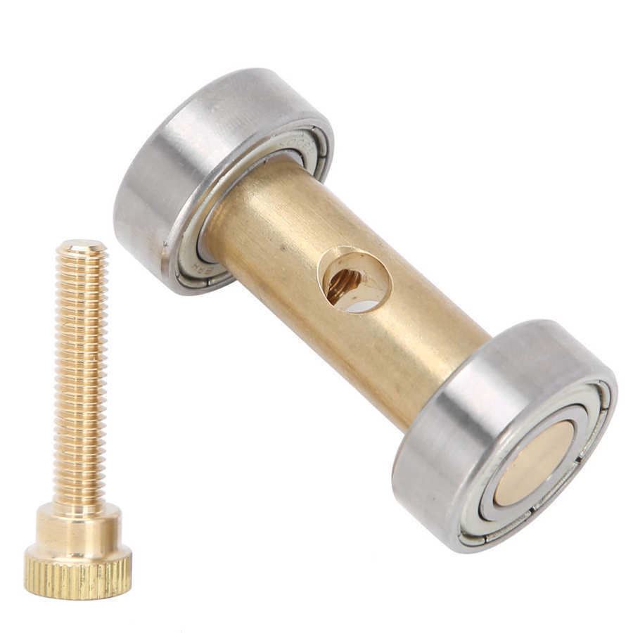 Copper screwdriver sharpener tool for watchmakers and jewelers, ideal for precise watch repairs.