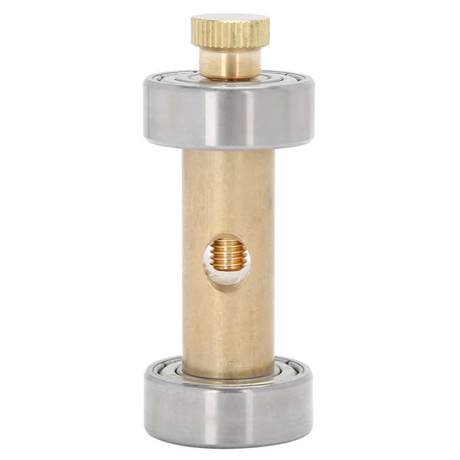 Copper screwdriver sharpener tool for watchmakers, perfect for precise watch repair tasks.