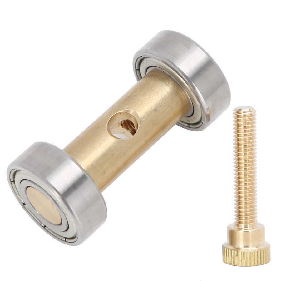 Copper screwdriver sharpener tool, designed for precise watch and jewelry repairs.