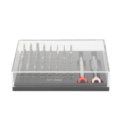 MT-3902 precision watch screwdriver set, ideal for professional watch repairs and adjustments.