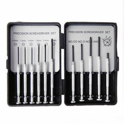 11-piece Micro Screwdriver Set, perfect for detailed watch and jewelry accessory repairs.