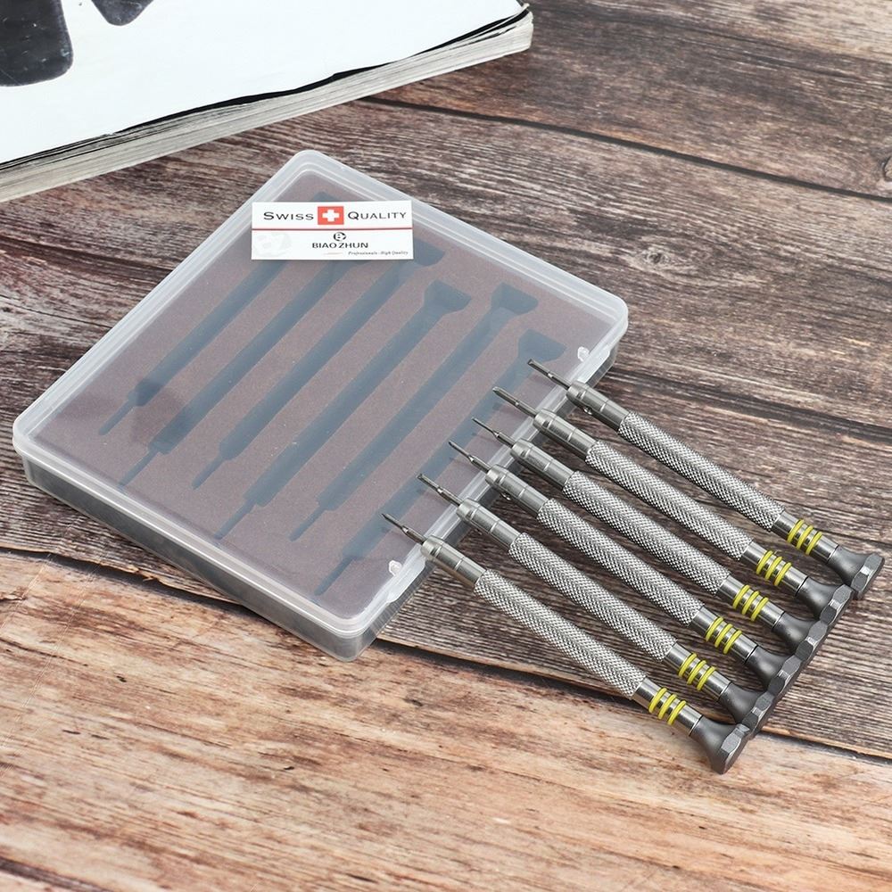 Precision 3135 2135 watch movement screwdriver with anti-skid handle for repair tasks.