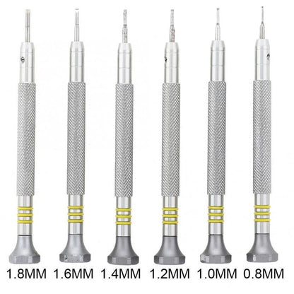 Precision 3135 2135 watch movement screwdriver with anti-skid handle for accurate watch repairs.