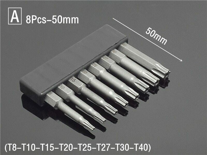 1. 50mm magnetic tamper-proof screwdriver set for secure watch accessory repairs.  