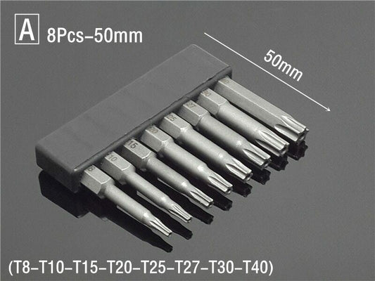1. 50mm magnetic tamper-proof screwdriver set for secure watch accessory repairs.  