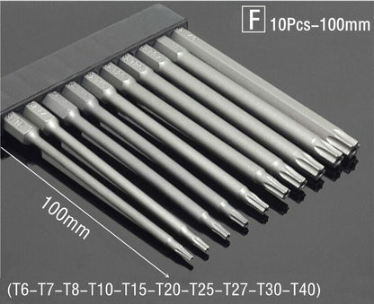 1. 50mm magnetic tamper-proof screwdriver set for secure watch accessory repairs.  