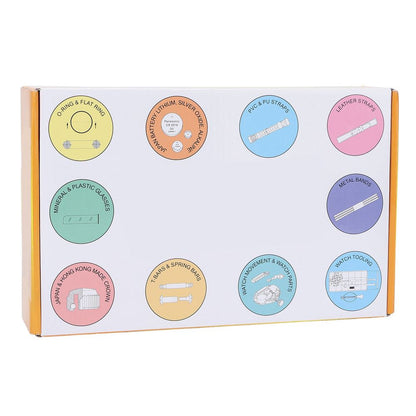 265pcs Plastic Waterproof O Ring Watch Back Gasket Seals Watch Repair Tools