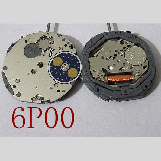 Pièces de rechange pour montres à mouvement à quartz Miyota 6P00, remplacement du 6300