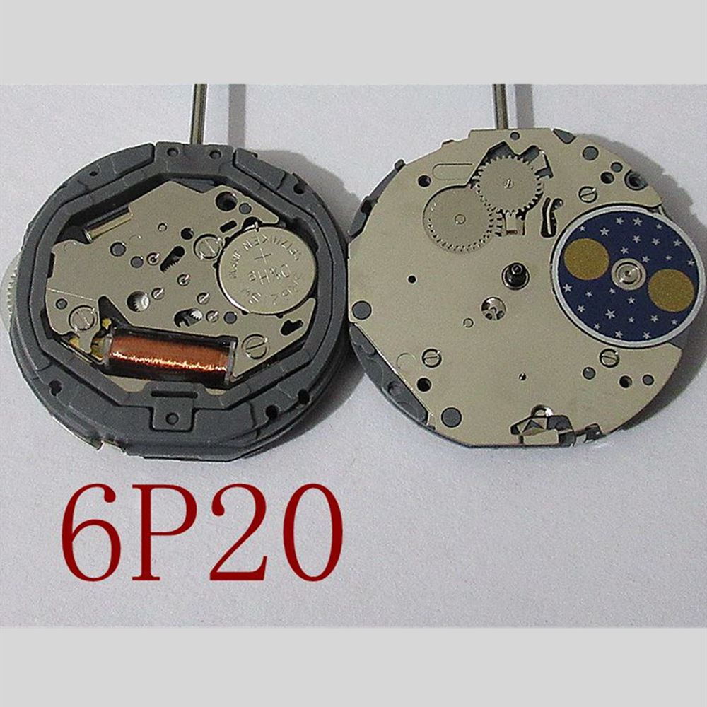 Mouvement à quartz Miyota 6P20, pièces de rechange pour montres, remplacement du 6320