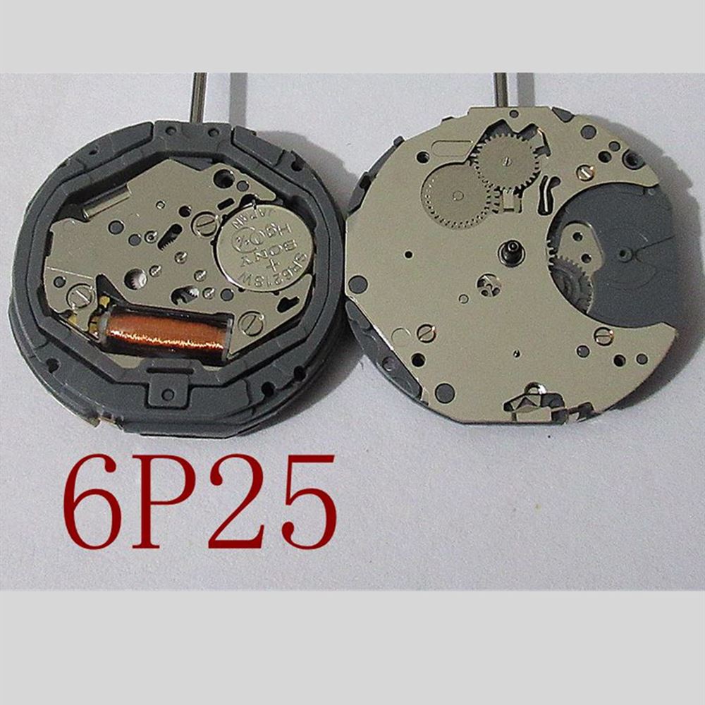 Mouvement à quartz Miyota 6P25, pièces de rechange pour montres, remplacement du 6325