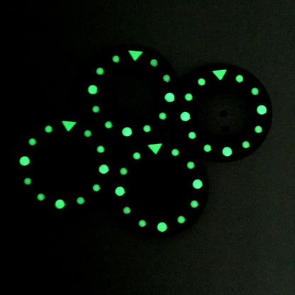 Cadran de montre lumineux de 28,5 mm, compatible avec le mouvement NH35.