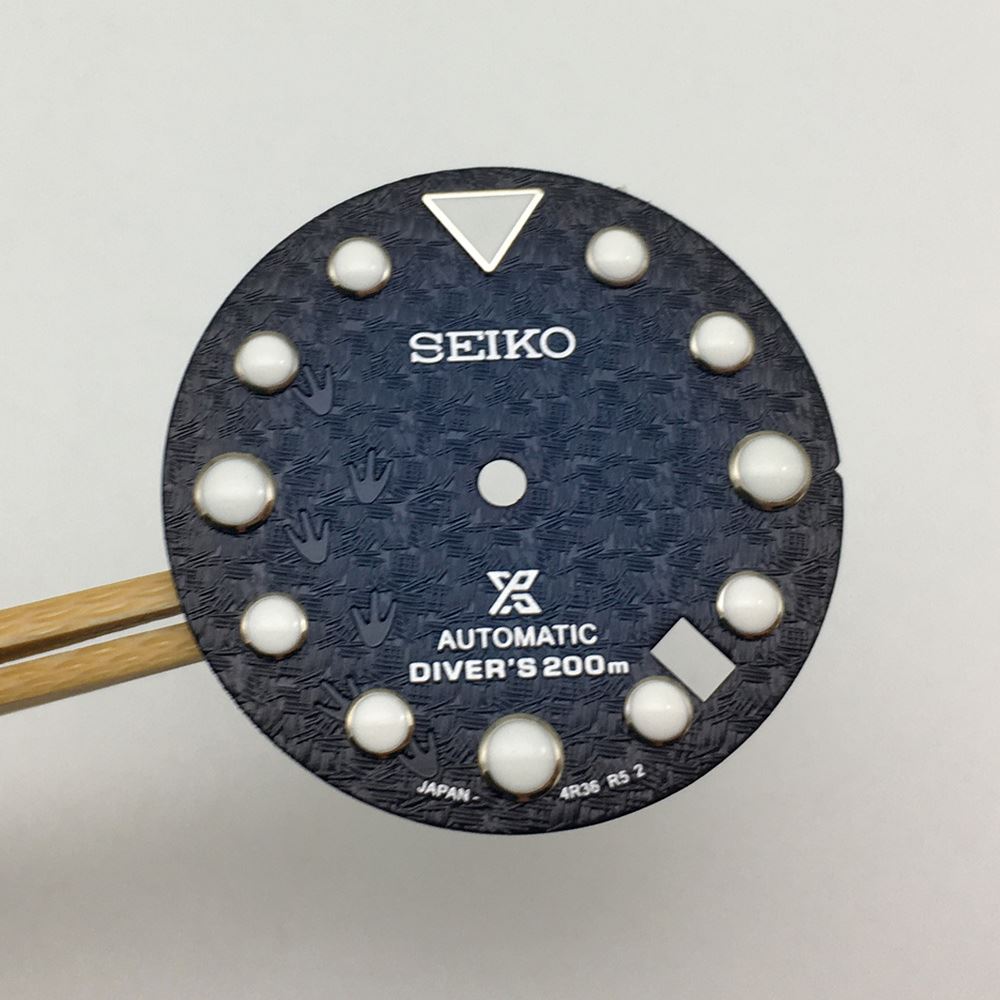 Cadran de montre lumineux de 28,5 mm, compatible avec le mouvement NH35.