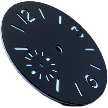 34,5 mm leuchtendes Zifferblatt für ETA6497/6498 Seagull ST3600 ST3620 Uhrwerk