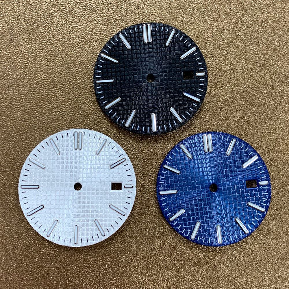 Cadran de montre lumineux de 31,8 mm, adapté au mouvement NH35, pièces de rechange