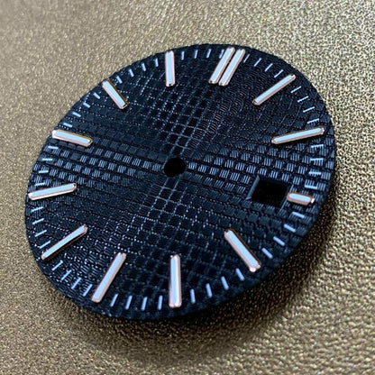 Cadran de montre lumineux de 31,8 mm, adapté au mouvement NH35, pièces de rechange
