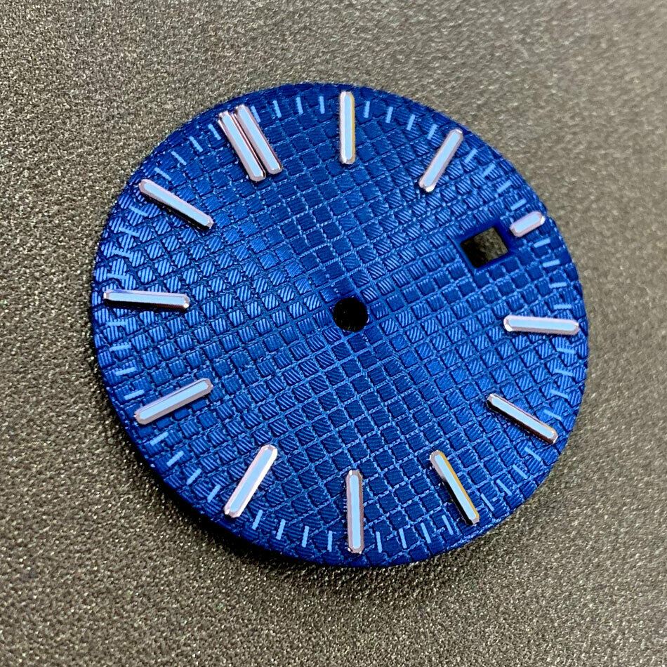 Cadran de montre lumineux de 31,8 mm, adapté au mouvement NH35, pièces de rechange